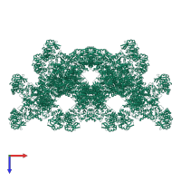 CTP synthase in PDB entry 7rmk, assembly 1, top view.