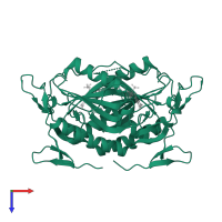 Phosphoribosyltransferase domain-containing protein in PDB entry 7scr, assembly 1, top view.