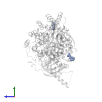 2-(N-MORPHOLINO)-ETHANESULFONIC ACID in PDB entry 7sh0, assembly 1, side view.