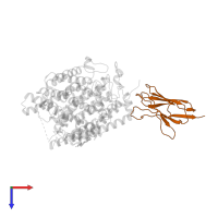 nanobody Nb1 in PDB entry 7sl8, assembly 1, top view.