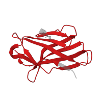 The deposited structure of PDB entry 7su1 contains 1 copy of Pfam domain PF07686 (Immunoglobulin V-set domain) in Cytotoxic T-lymphocyte protein 4. Showing 1 copy in chain C.
