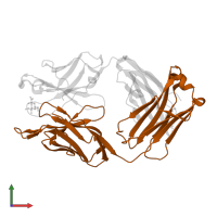 S25-39 Fab light chain in PDB entry 7t0f, assembly 1, front view.