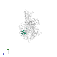 Ragulator complex protein LAMTOR4 in PDB entry 7t3a, assembly 1, side view.