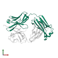 IOMA Class antibody ACS124 Light chain in PDB entry 7u0k, assembly 1, front view.