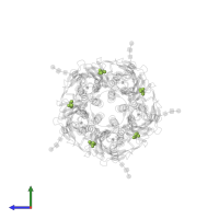aminomethanesulfonic acid in PDB entry 7u2m, assembly 1, side view.