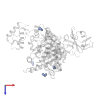 1,2-ETHANEDIOL in PDB entry 7uby, assembly 1, top view.