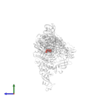 Modified residue 3DA in PDB entry 7uo9, assembly 1, side view.