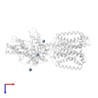 2-acetamido-2-deoxy-beta-D-glucopyranose in PDB entry 7v6y, assembly 1, top view.