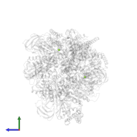 MAGNESIUM ION in PDB entry 7vaw, assembly 1, side view.