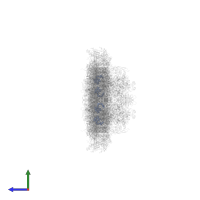 PHEOPHYTIN A in PDB entry 7vd5, assembly 1, side view.