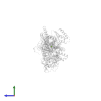 MAGNESIUM ION in PDB entry 7vsh, assembly 1, side view.