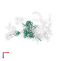Pre-mRNA-processing-splicing factor 8 in PDB entry 7w5b, assembly 1, top view.