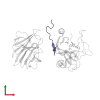 Retinoblastoma-binding protein 5 in PDB entry 7w6j, assembly 1, front view.