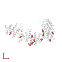 Modified residue MSE in PDB entry 7wa4, assembly 1, front view.