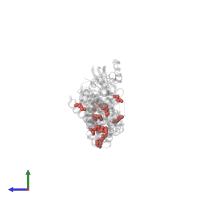 Modified residue MSE in PDB entry 7wa4, assembly 1, side view.