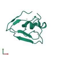 E3 ubiquitin-protein ligase in PDB entry 7wuk, assembly 1, front view.