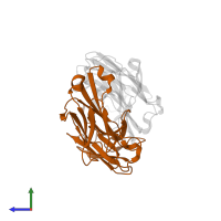 Light chain of SIA28 in PDB entry 7wvi, assembly 1, side view.