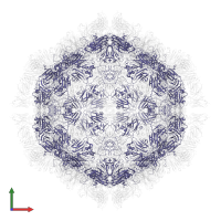 VP3 in PDB entry 7x2o, assembly 1, front view.