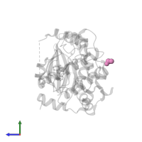 DIMETHYL SULFOXIDE in PDB entry 7xlp, assembly 1, side view.