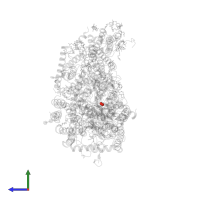 PEROXIDE ION in PDB entry 7xma, assembly 1, side view.