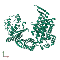 Chaperonin GroEL in PDB entry 7xon, assembly 1, front view.