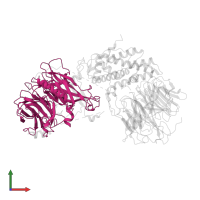 Histone-binding protein RBBP4 in PDB entry 7y5u, assembly 1, front view.