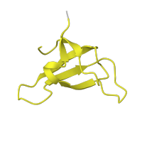 The deposited structure of PDB entry 7y7b contains 1 copy of Pfam domain PF02427 (Photosystem I reaction centre subunit IV / PsaE) in Photosystem I reaction center subunit IV. Showing 1 copy in chain N [auth E].