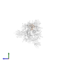 1F VH in PDB entry 7y7j, assembly 1, side view.