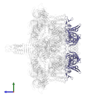 DUF2634 domain-containing protein in PDB entry 7yfz, assembly 1, side view.