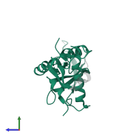 Membrane-associated guanylate kinase, WW and PDZ domain-containing protein 2 in PDB entry 7ykf, assembly 1, side view.
