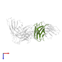 3E8 light chain in PDB entry 7yoy, assembly 1, top view.