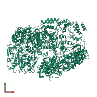 Lon protease in PDB entry 7yuv, assembly 1, front view.