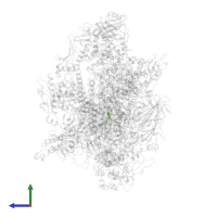 MAGNESIUM ION in PDB entry 7z30, assembly 1, side view.