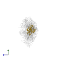 NADH-ubiquinone oxidoreductase chain 4 in PDB entry 7zdh, assembly 1, side view.