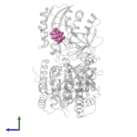 6-tungstotellurate(VI) in PDB entry 7zsq, assembly 1, side view.