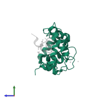 Neuronal calcium sensor 1 in PDB entry 8alh, assembly 1, side view.