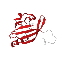 The deposited structure of PDB entry 8ao0 contains 1 copy of Pfam domain PF00989 (PAS fold) in Photoactive yellow protein. Showing 1 copy in chain A.