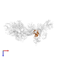 NEDD8 in PDB entry 8b3i, assembly 1, top view.