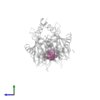 (6-chloro-2-oxo-4-phenyl-1,2-dihydroquinolin-3-yl)acetic acid in PDB entry 8buv, assembly 1, side view.