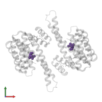 Modified residue TPO in PDB entry 8bwx, assembly 1, front view.