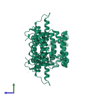 14-3-3 protein sigma in PDB entry 8bx3, assembly 1, side view.