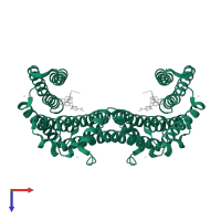 14-3-3 protein sigma in PDB entry 8bx3, assembly 1, top view.