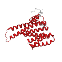 The deposited structure of PDB entry 8bz0 contains 1 copy of Pfam domain PF00244 (14-3-3 protein) in 14-3-3 protein sigma. Showing 1 copy in chain A.