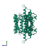 14-3-3 protein sigma in PDB entry 8c1y, assembly 1, side view.