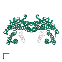 14-3-3 protein sigma in PDB entry 8c1y, assembly 1, top view.