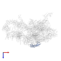 TATA-binding protein in PDB entry 8cen, assembly 1, top view.