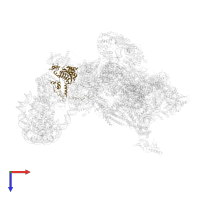 General transcription and DNA repair factor IIH in PDB entry 8ceo, assembly 1, top view.