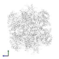 2-CARBOXYARABINITOL-1,5-DIPHOSPHATE in PDB entry 8cmy, assembly 1, side view.