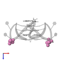 (4S)-2-METHYL-2,4-PENTANEDIOL in PDB entry 8d79, assembly 1, top view.