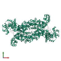 Helix-hairpin-helix DNA-binding motif class 1 domain-containing protein in PDB entry 8dfb, assembly 1, front view.